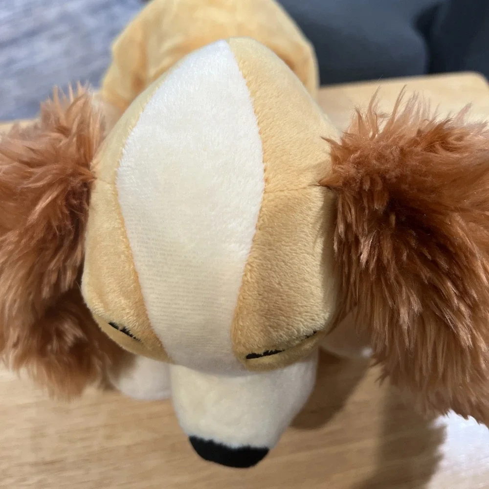 Disney Store Authentic Lady Plush Stuffed Animal from Lady and the Tramp 12